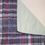 Plaid Quilted Bed Pad BPS700
